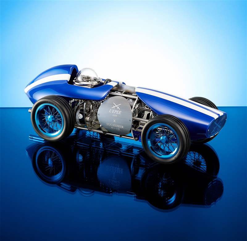 Bucherer推出3枚Bucherer Blue時(shí)計(jì)新作：Girard-Perregaux、H. Moser & Cie.和L’Epe?e合作版-復(fù)刻表