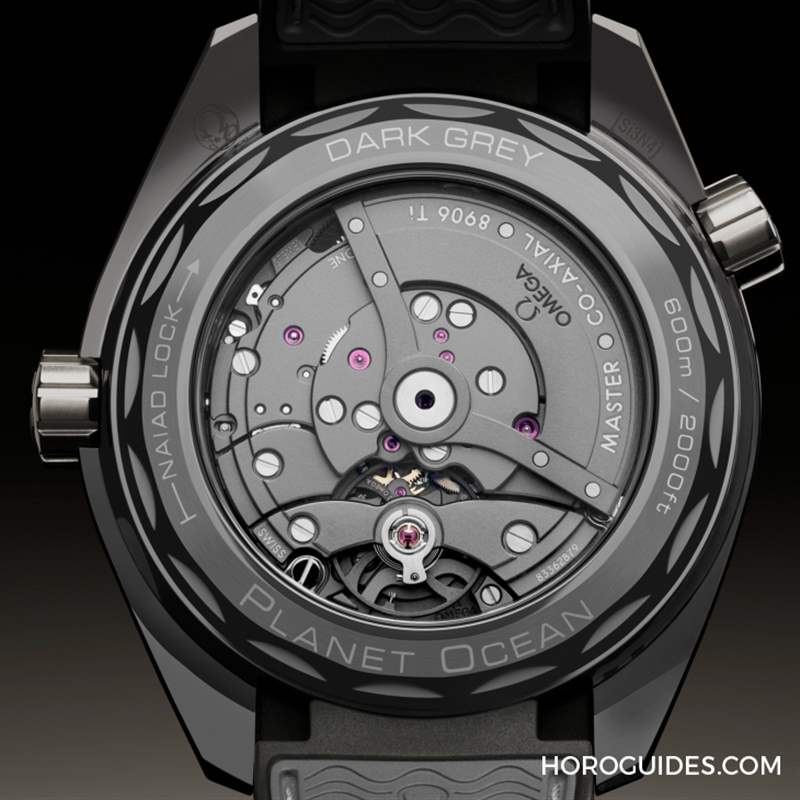 輕量化材質(zhì)打造由內(nèi)到外的輕盈感|OMEGA Seamaster Planet Ocean Dark Grey-復刻表