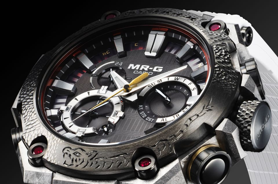 G-SHOCK旗艦系列MR-G新作「沖擊丸」再度以武士頭盔為靈感展現(xiàn)勇猛氣勢-復(fù)刻表