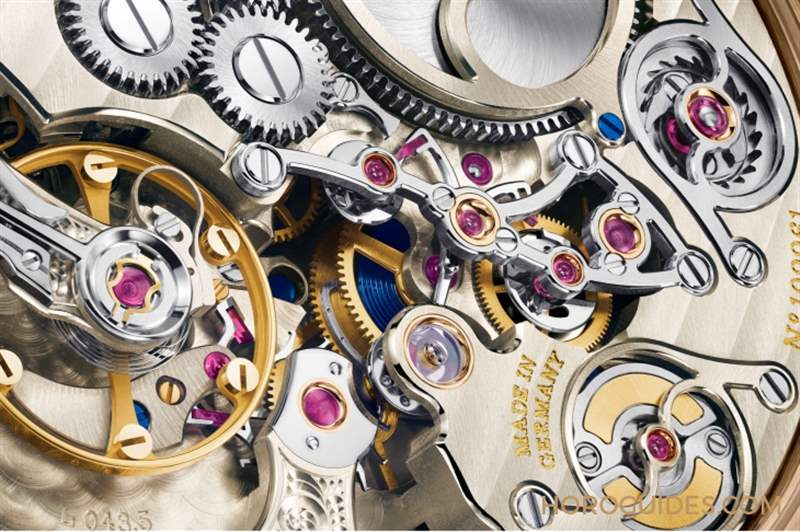 溫暖蜜金限量登場｜朗格Zeitwerk Minute Repeater 18K蜂蜜金版-復(fù)刻表