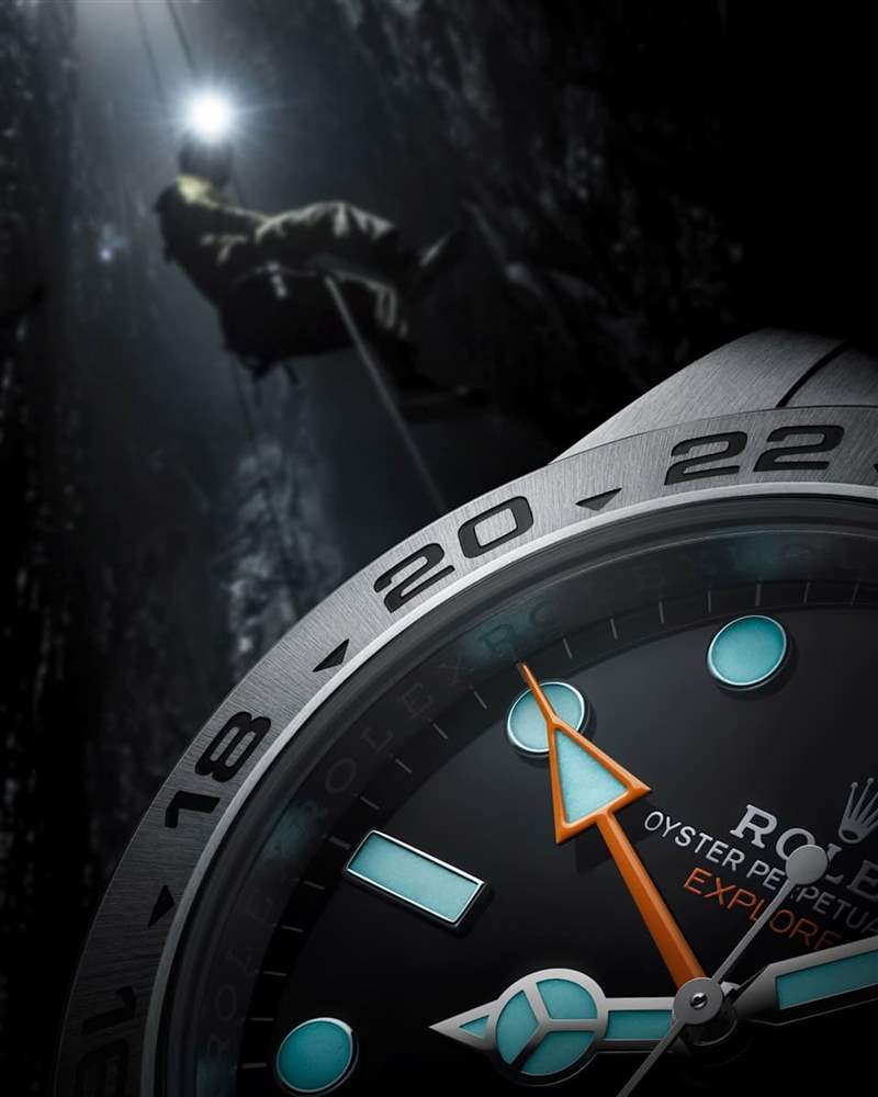 ROLEX Explorer II手表最新行情勞力士探二黑、白面溢價相差4%-復刻表