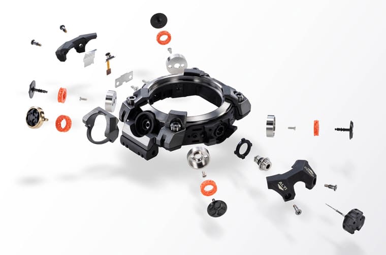 G-SHOCK MUDMASTER金屬搭碳纖維樹(shù)脂強(qiáng)化保護(hù)性內(nèi)建三重感測(cè)器探險(xiǎn)很放心-復(fù)刻表