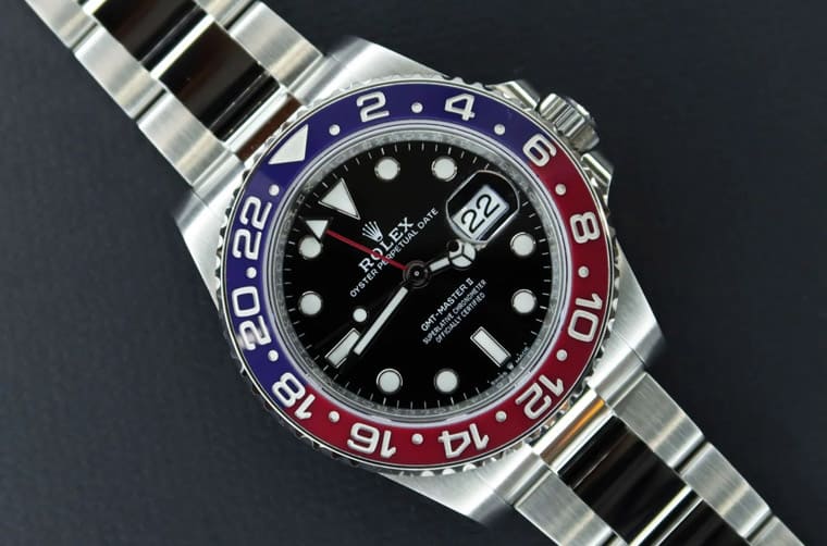 勞力士鋼殼GMT-Master II百事圈10月底行情小漲、藍(lán)黑圈起起伏伏、綠黑圈價(jià)格持續(xù)跌-復(fù)刻表