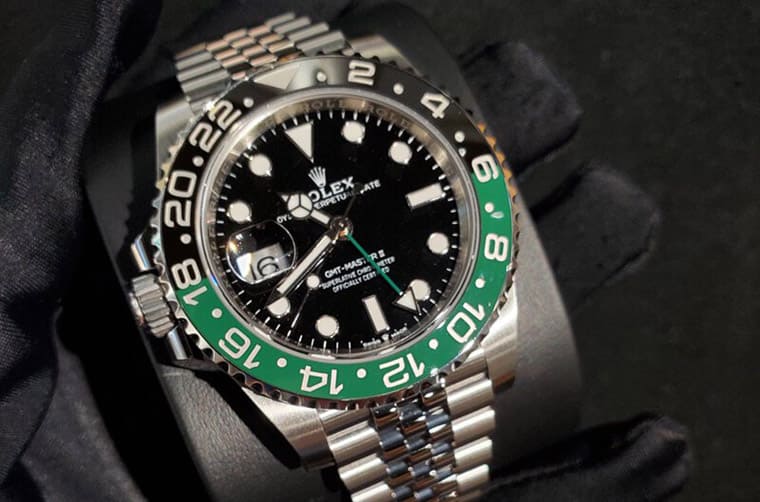 勞力士鋼殼GMT-Master II百事圈10月底行情小漲、藍(lán)黑圈起起伏伏、綠黑圈價(jià)格持續(xù)跌-復(fù)刻表
