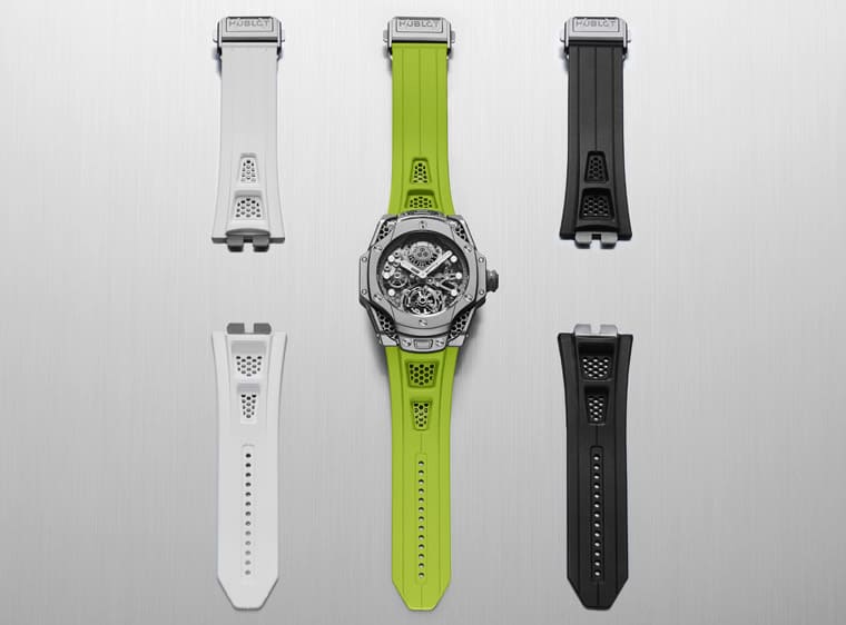 宇舶聯(lián)名設(shè)計(jì)師Samuel Ross「蜂窩」陀飛輪搭配極光綠簡(jiǎn)直潮到爆-復(fù)刻表