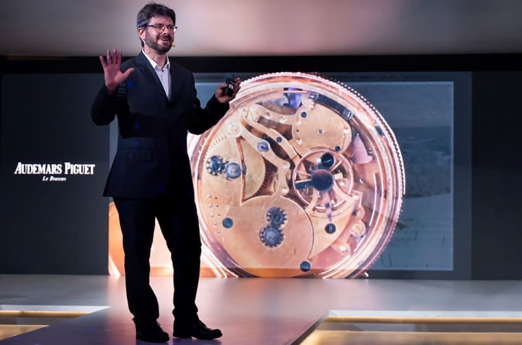 愛彼復(fù)雜功能大師腕表鑒賞會罕見匯聚近30只古董和現(xiàn)代名作兩位重量級人物亦現(xiàn)身-復(fù)刻表