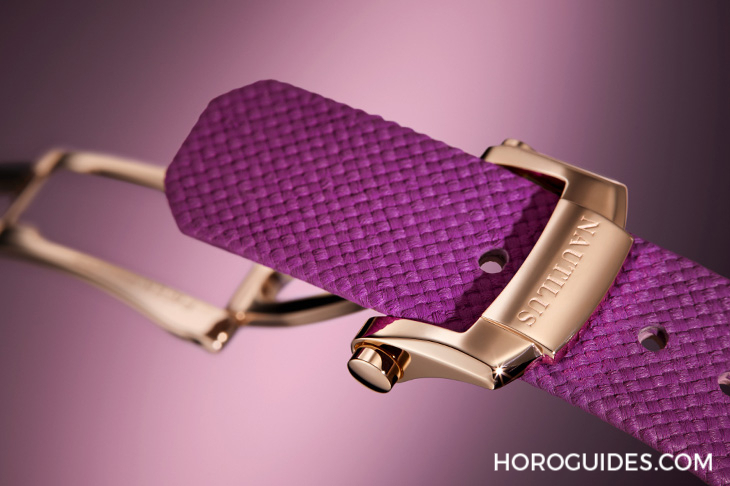 Ladies First！百達(dá)翡麗最新Aquanaut Luce「彩虹」三問(wèn)表與Nautilus織紋復(fù)合表帶-復(fù)刻表