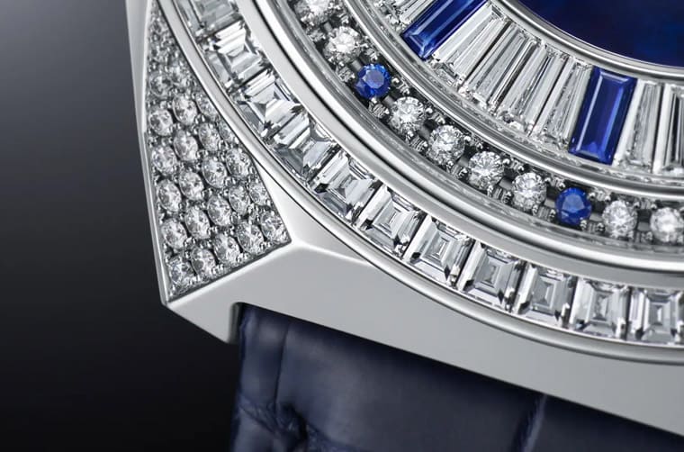 GRAND SEIKO Spring Drive結(jié)合高級珠寶工藝詮釋「白獅」般的王者氣勢-復刻表