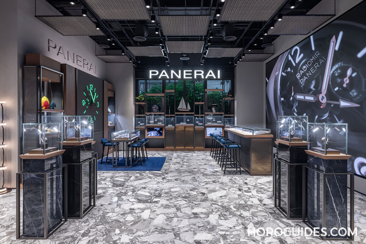 Panerai全新概念店進(jìn)駐臺北東區(qū)新地標(biāo)Diamond Towers-復(fù)刻表
