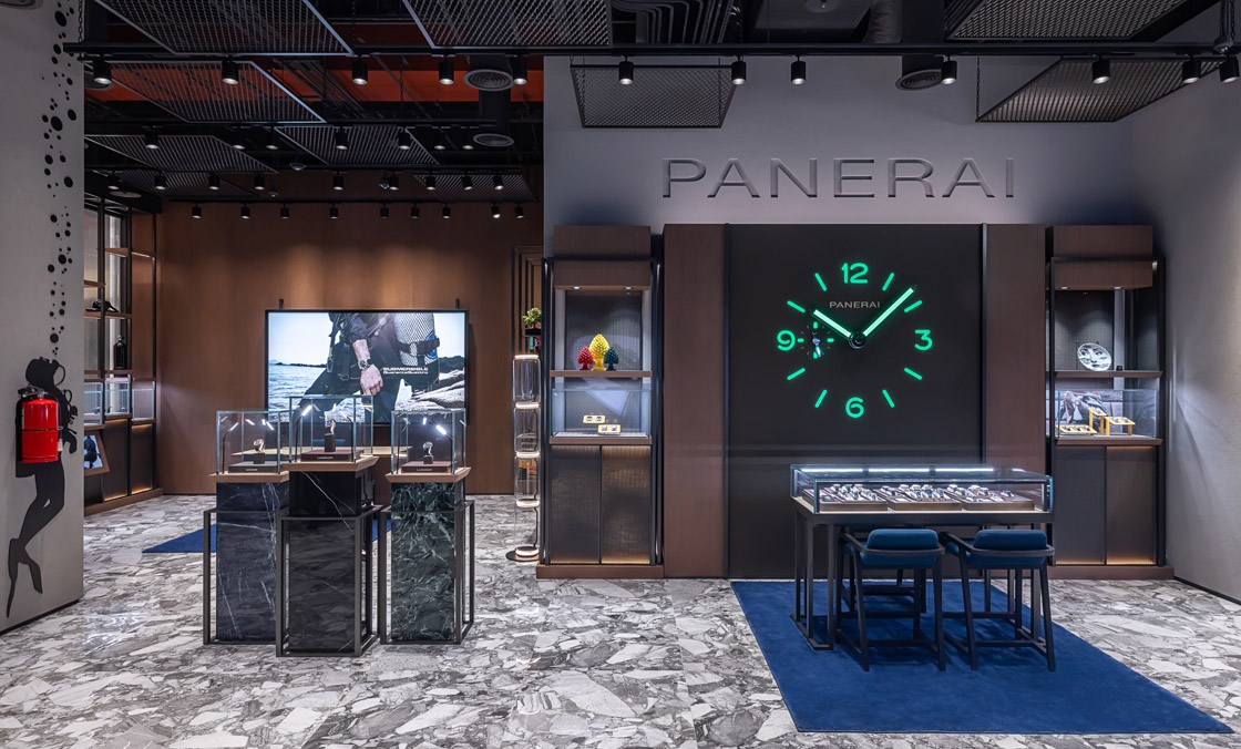Panerai全新概念店進(jìn)駐臺北東區(qū)新地標(biāo)Diamond Towers-復(fù)刻表