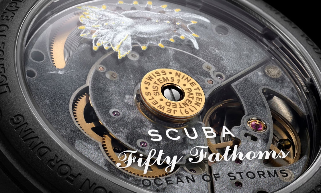 太驚喜！更貼近五十噚腕表神韻的黑色調(diào)Blancpain × Swatch聯(lián)名表款「Ocean of Storm」現(xiàn)身-復刻表