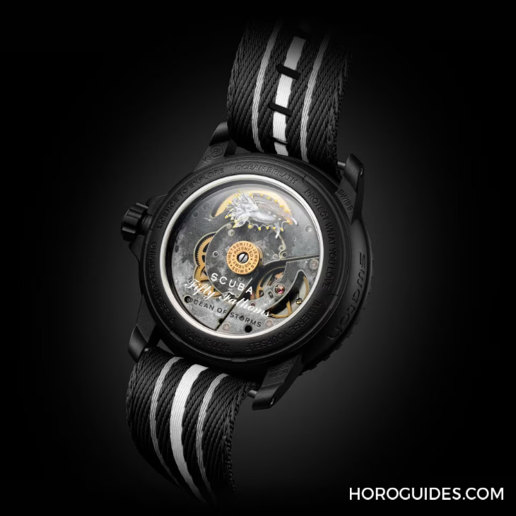 太驚喜！更貼近五十噚腕表神韻的黑色調(diào)Blancpain × Swatch聯(lián)名表款「Ocean of Storm」現(xiàn)身-復刻表