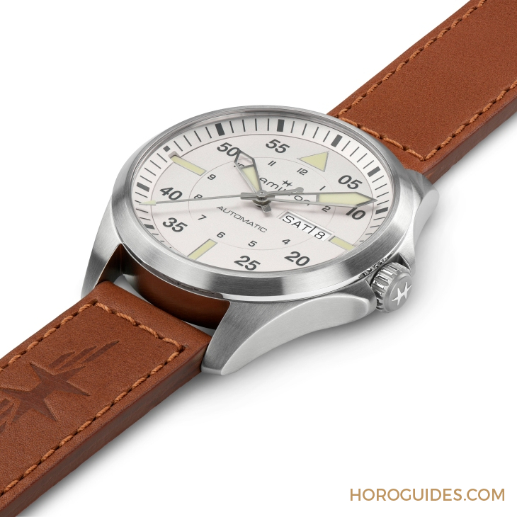 設(shè)計微調(diào)、新增尺寸，HAMILTON Khaki Aviation Pilot系列七款新作再現(xiàn)軍風(fēng)-復(fù)刻表