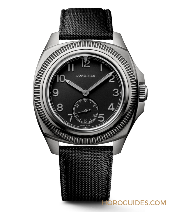 浪琴24年推出Pilot Majetek限量版五級鈦金屬手表-復(fù)刻表