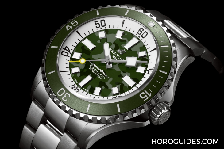 百年靈Superocean Super Diver 46mm鈦金千米深潛新款現身-復刻表
