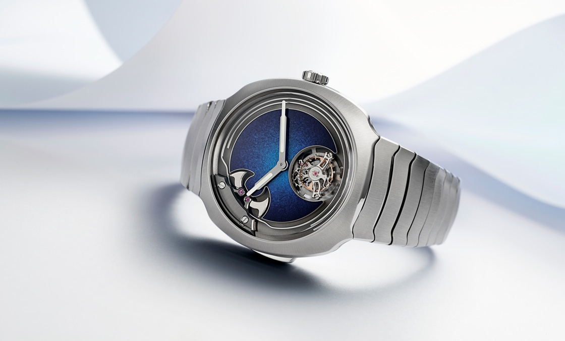 大明火琺瑯煙燻面加身，亨利慕時(shí)三問疾速者三問報(bào)時(shí)陀飛輪藍(lán)色琺瑯概念腕表奪目登場(chǎng)-復(fù)刻表