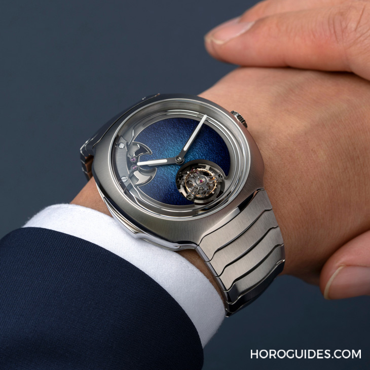 大明火琺瑯煙燻面加身，亨利慕時(shí)三問疾速者三問報(bào)時(shí)陀飛輪藍(lán)色琺瑯概念腕表奪目登場(chǎng)-復(fù)刻表