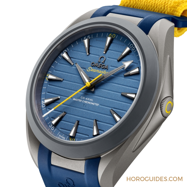 OMEGA - SEAMASTER - 220.92.41.21.03.002 - 超輕鈦金！ OMEGA為奧運金牌得主Armand Duplantis推出新款Seamaster Aqua Terra Ultra Light