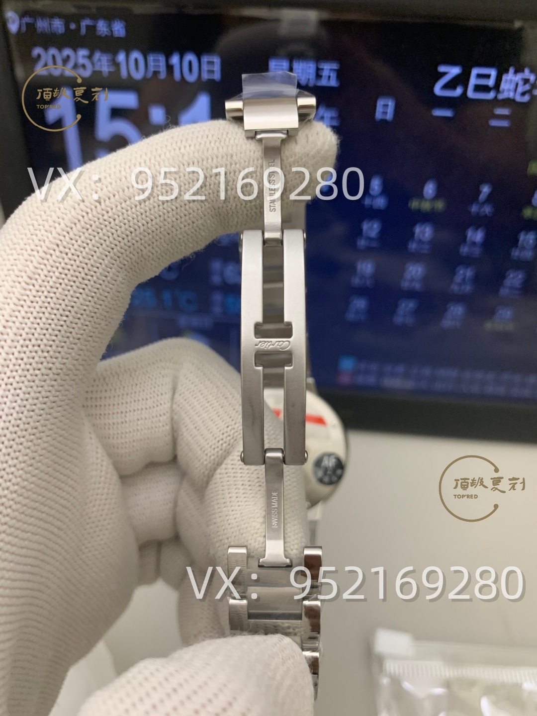 AF廠卡地亞33mm女士藍(lán)氣球怎么樣，076一檔機(jī)芯！-復(fù)刻表