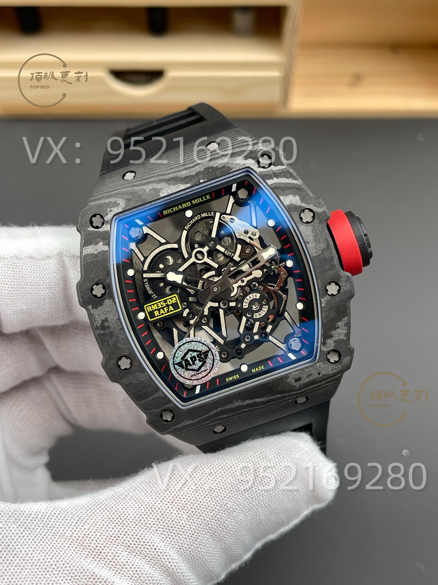 APS廠復(fù)刻理查德米勒RM32-02碳纖維腕表評(píng)測(cè)，丹東IMAL1一體機(jī)芯-復(fù)刻表